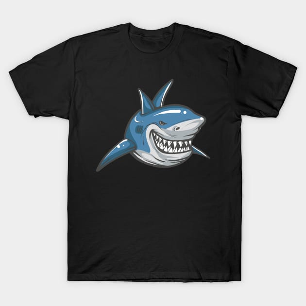 Wild shark T-Shirt by Frispa